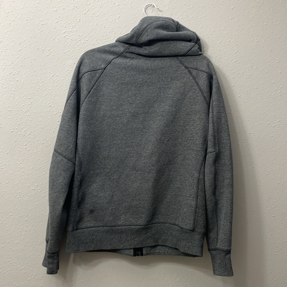 Lululemon jacket medium full zip up men’s gray - Picture 5 of 6